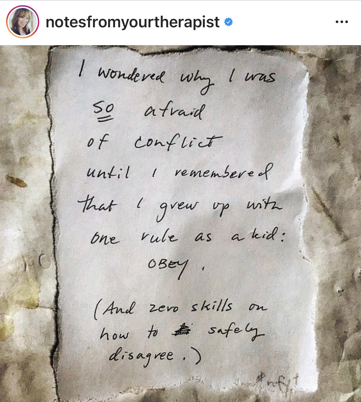 Dinneen note Insta